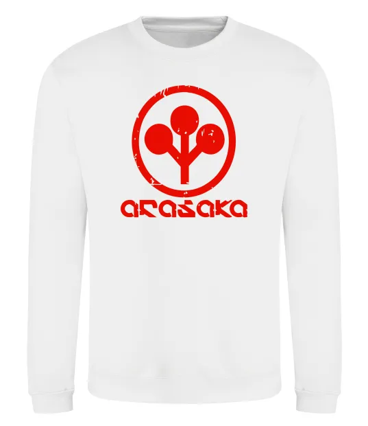 Світшот Cyberpunk Arasaka Білий фото