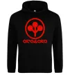 Чоловіча толстовка (худі) Cyberpunk Arasaka Чорний фото