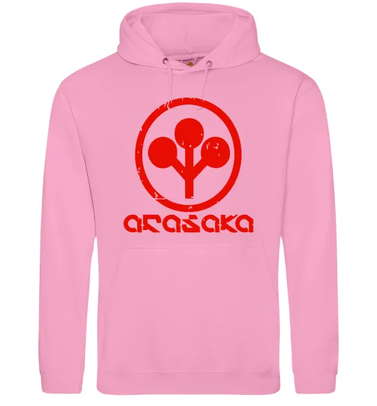 Жіноча толстовка (худі) Cyberpunk Arasaka Рожевий фото