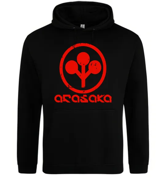 Жіноча толстовка (худі) Cyberpunk Arasaka Чорний фото