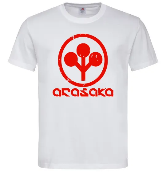 Чоловіча футболка Cyberpunk Arasaka Білий фото