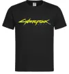 Мужская футболка Cyberpunk2077 logo Черный фото
