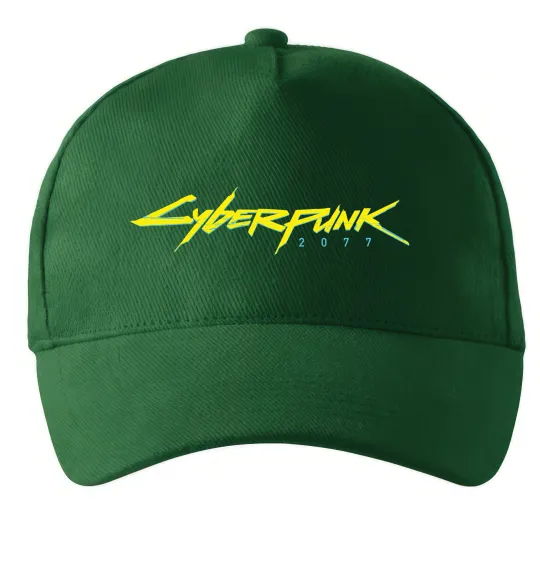 Кепка Cyberpunk2077 logo Темно-зеленый фото