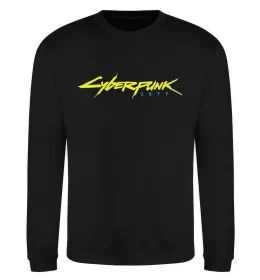 Світшот Cyberpunk 2077 samurai Чорний фото