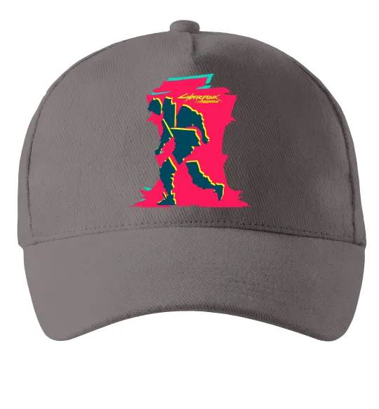 Кепка Cyberpunk edgerunners Серый фото