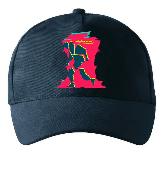 Кепка Cyberpunk edgerunners Темно-синий фото