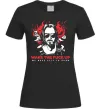 Жіноча футболка Cyberpunk Johnny Silver Чорний фото
