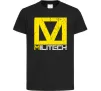 Детская футболка Cyberpunk Militech Черный фото