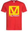 Мужская футболка Cyberpunk Militech Красный фото