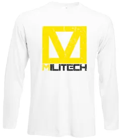 Лонгслив Cyberpunk Militech Белый фото