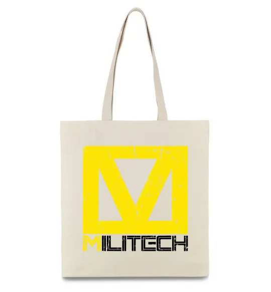 Эко-сумка Cyberpunk Militech Бежевый фото