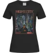 Жіноча футболка Night City Retro Чорний фото