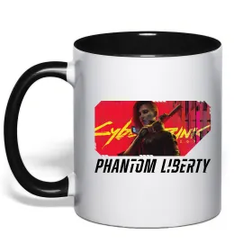 Чашка с цветной ручкой