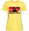 Жіноча футболка Cyberpunk Phantom Liberty Лимонний фото