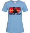 Жіноча футболка Cyberpunk Phantom Liberty Блакитний фото