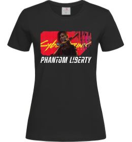 Женская футболка Cyberpunk Phantom Liberty