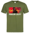 Мужская футболка Cyberpunk Phantom Liberty Оливковый фото