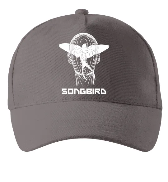 Кепка Cyberpunk songbird Серый фото