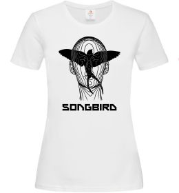 Женская футболка Cyberpunk songbird