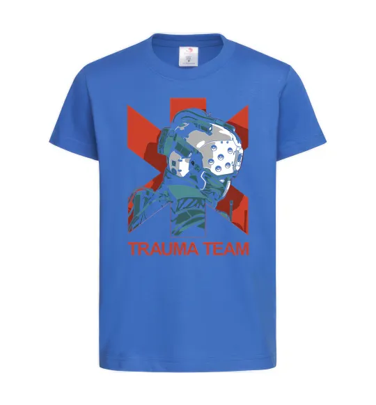 Дитяча футболка Trauma team Яскраво-синій фото
