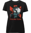 Жіноча преміум футболка Trauma team Чорний фото