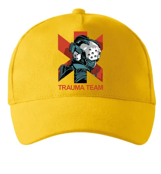 Кепка Trauma team Солнечно желтый фото