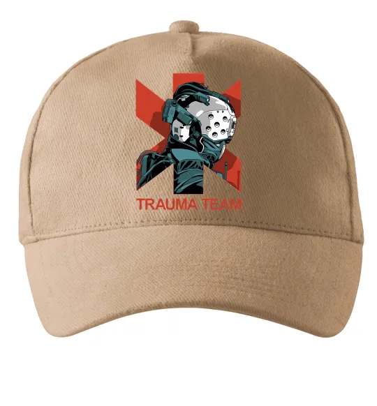 Кепка Trauma team Песочный фото