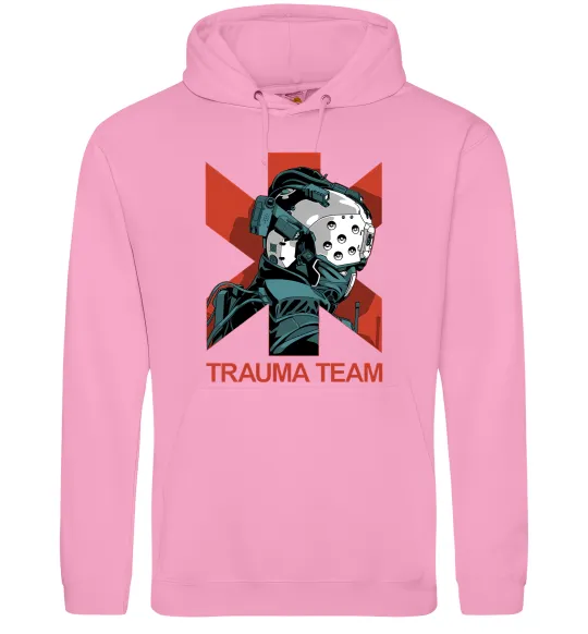 Жіноча толстовка (худі) Trauma team Рожевий фото