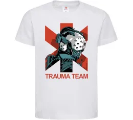 Детская футболка Trauma team Белый фото