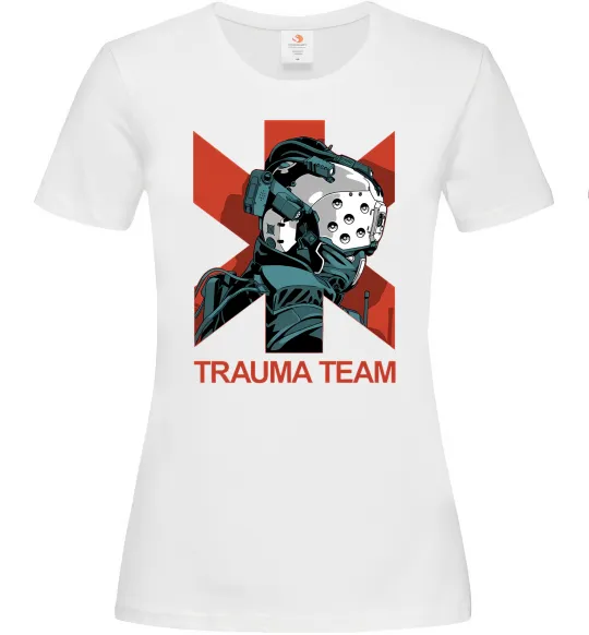 Женская футболка Trauma team Белый фото