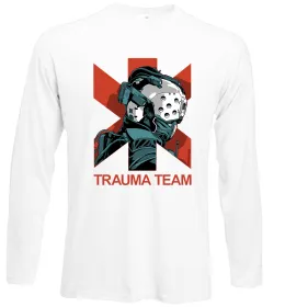 Лонгслив Trauma team Белый фото