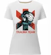 Жіноча преміум футболка Trauma team Білий фото