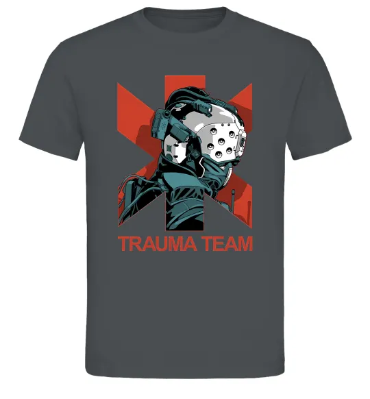 Мужская футболка Trauma team Графит фото