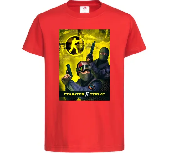 Детская футболка CS 1.6 Красный фото
