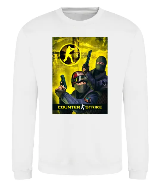 Свитшот CS 1.6 Белый фото