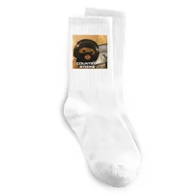 Носки Smoke mid Белый фото Носки Smoke mid Белый фото