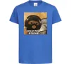 Детская футболка Cat terrorist CS Ярко-синий фото