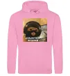 Мужская толстовка (худи) Cat terrorist CS Розовый фото