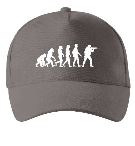 Кепка Counter Strike gamer evolution Серый фото