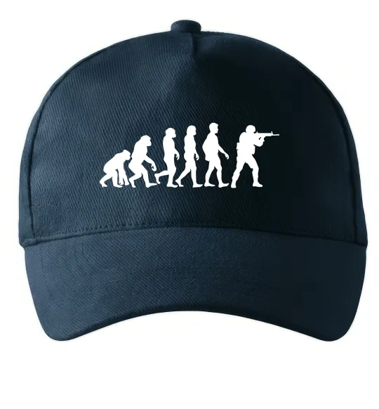 Кепка Counter Strike gamer evolution Темно-синий фото