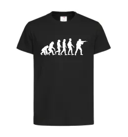 Детская футболка Counter Strike gamer evolution Черный фото