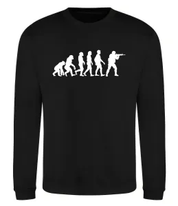 Світшот Counter Strike gamer evolution Чорний фото