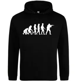 Жіноча толстовка (худі) Counter Strike gamer evolution Чорний фото