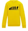 Детский Свитшот Counter Strike gamer evolution Солнечно желтый Детский Свитшот Counter Strike gamer evolution Солнечно желтый фото