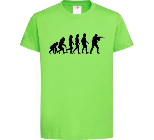 Детская футболка Counter Strike gamer evolution Лаймовый фото