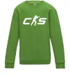 Детский Свитшот CS Лаймовый фото