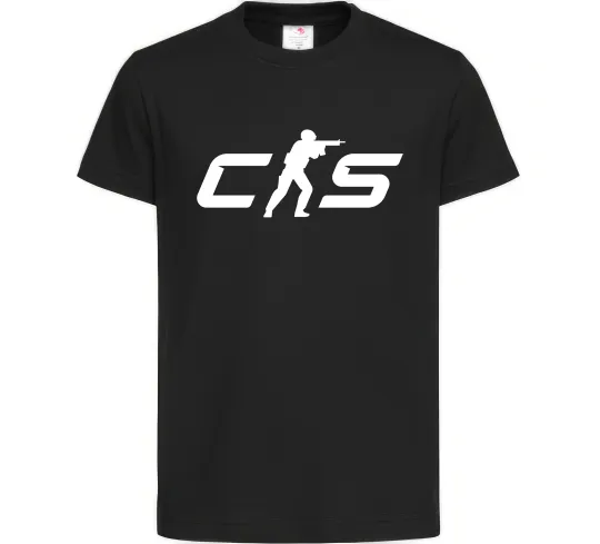 Детская футболка CS Черный фото