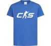 Детская футболка CS Ярко-синий фото
