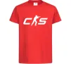 Детская футболка CS Красный фото