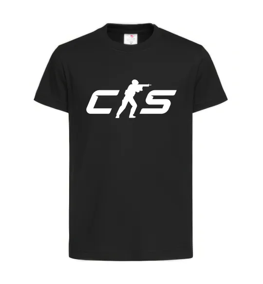Детская футболка CS Черный фото